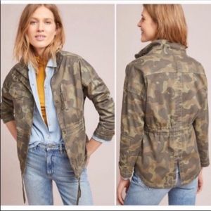 Anthropologie Marrakech camo jacket
